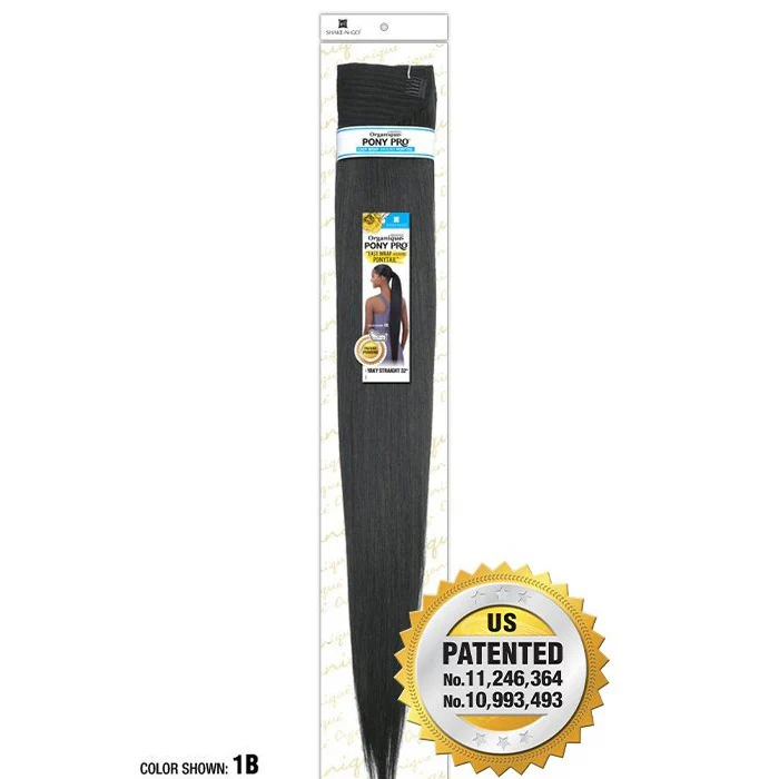 Shake N Go Organique Pony Pro Ponytail - STRAIGHT YAKY 32" - Image 5