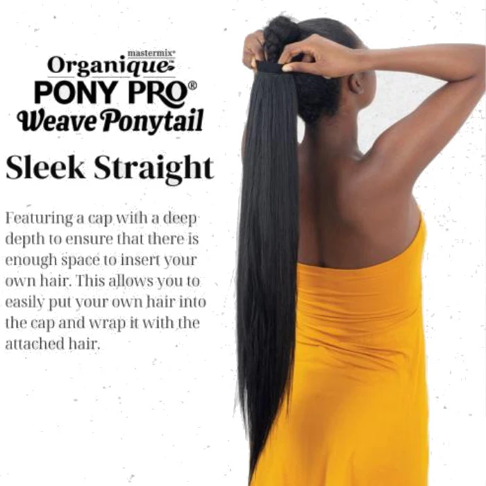 Shake N GO Organique Pony Pro Secret Pocket Ponytail - SLEEK STRAIGHT - Image 6