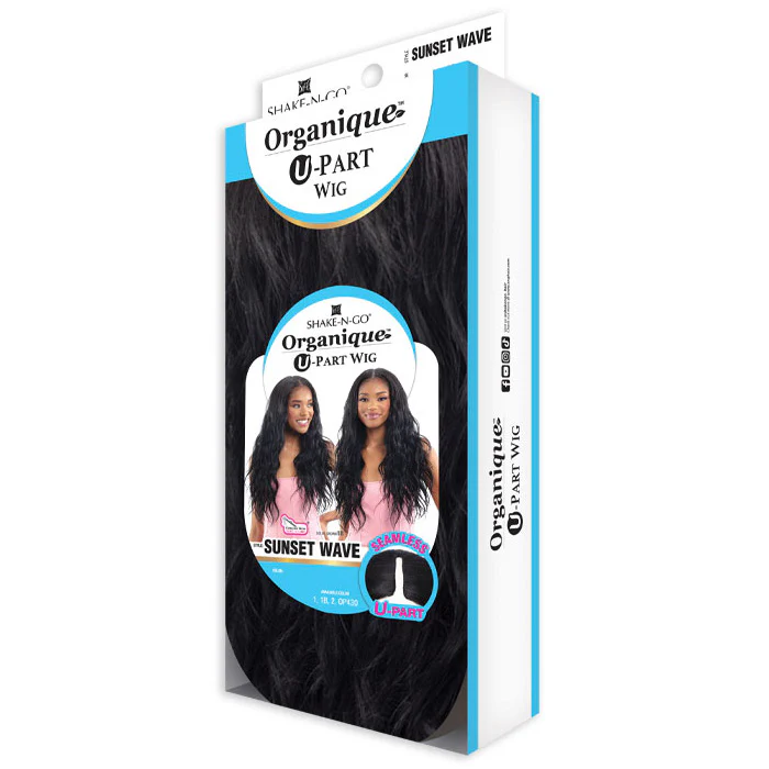 Shake N Go Organique U-Part Wig - SUNSET WAVE - Image 3
