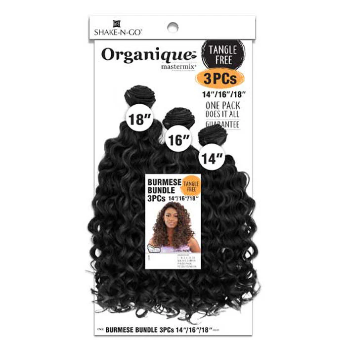 Shake N Go Organique Weave - BURMESE BUNDLE 3 Pcs 14"/16"/18" - Image 3