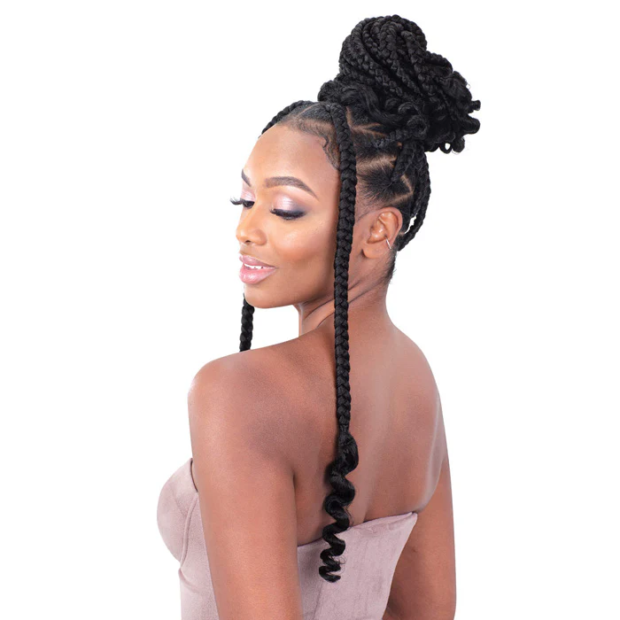 Shake N Go Que 100% Kanekalon 3X Volume Professional Crochet - PRE-STRETCHED BRAID 28" - Image 6