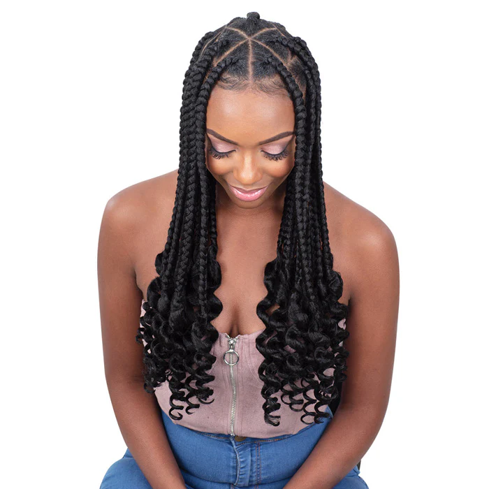 Shake N Go Que 100% Kanekalon 3X Volume Professional Crochet - PRE-STRETCHED BRAID 28" - Image 7
