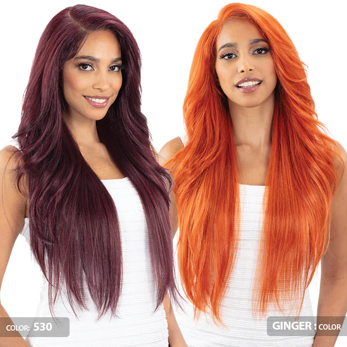 Shake N Go Snatched Glueless HD 5" Deep Lace Ear to Ear Parting Wig - BLAZE - Image 4