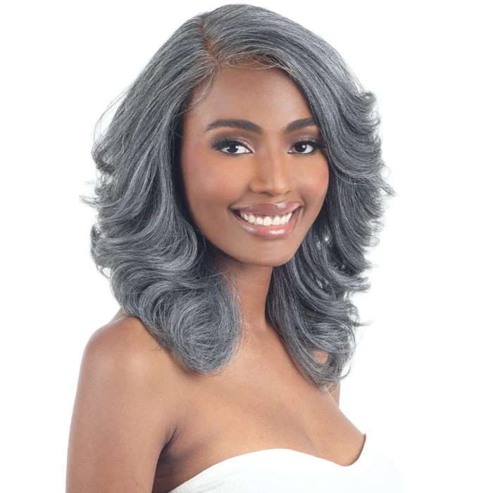 Shake N Go Snatched Glueless HD 5" Deep Parting Lace Wig - ROLLER SET - Image 6