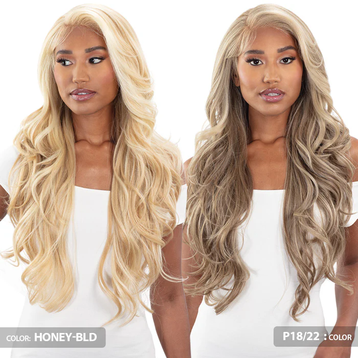 Shake N Go Snatched Glueless HD 5" Deep Parting Lace Wig - SCARLET - Image 3