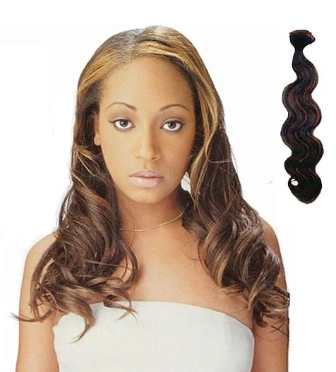 Unique Wiiv Human Hair Weave - BODY WAVE 14/18" - Image 2