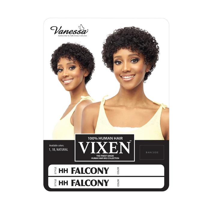 Vanessa 100% Human Hair Vixen Full Wig - HH FALCONY - Image 4