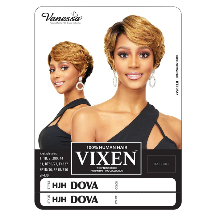 Vanessa 100% Human Hair Vixen Full Wig - HJH DOVA - Image 3
