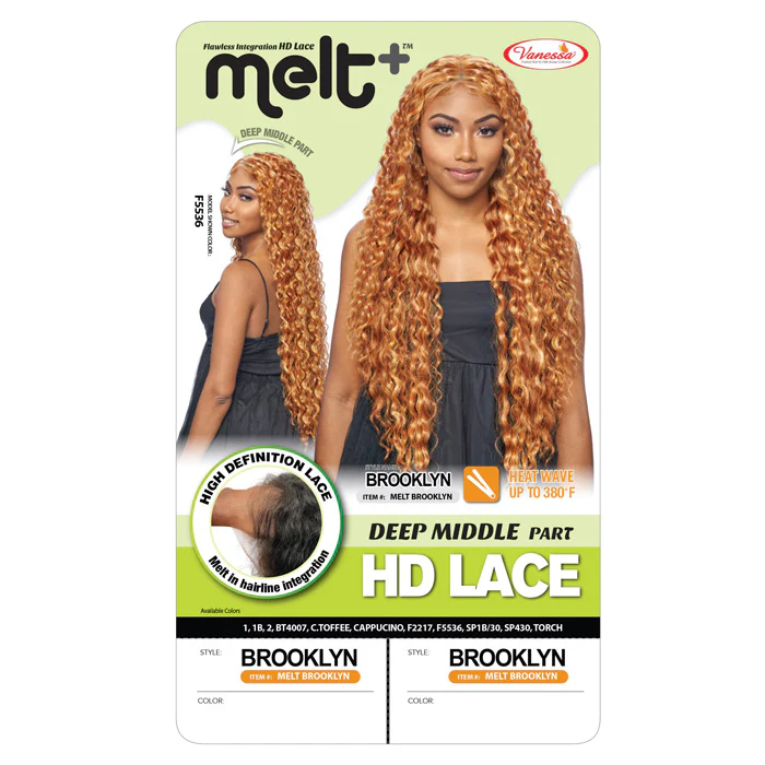 Vanessa Synthetic MeltPlus HD Lace Wig - BROOKLYN - Image 4
