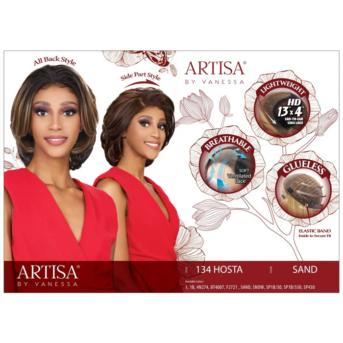 Vanessa Artisa Glueless 13x4 HD Lace Front Wig - 134 HOSTA - Image 3