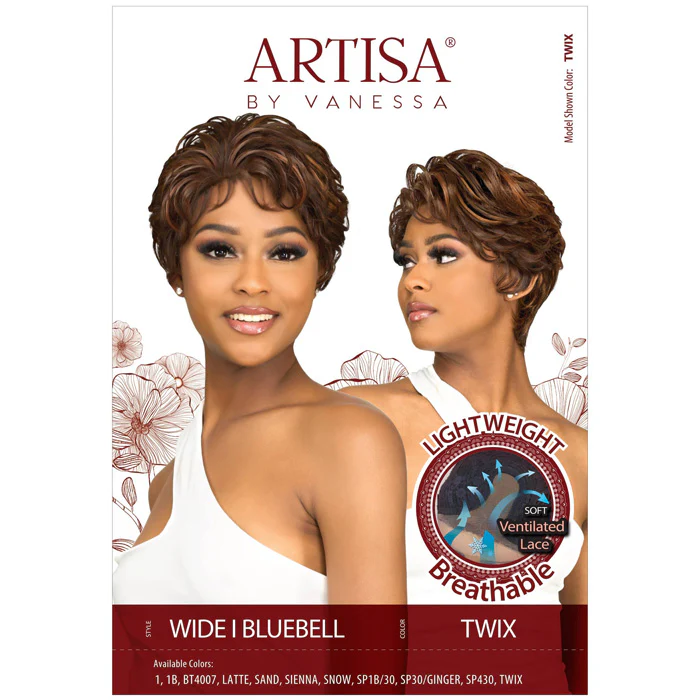 Vanessa Artisa Glueless Handmade Wide Lace Front Wig - WIDE I BLUEBELL - Image 4