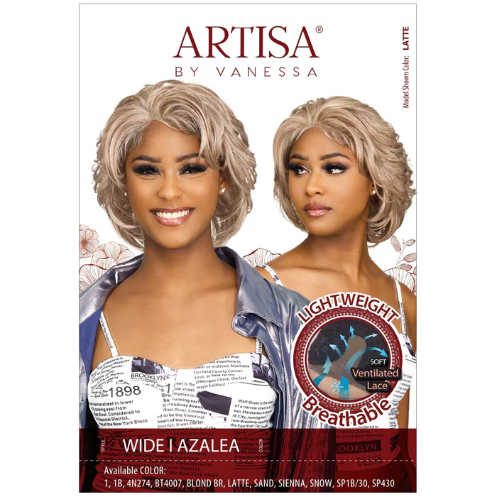 Vanessa Artisa Glueless Wide Lace Part Wig - WIDE I AZALEA - Image 5