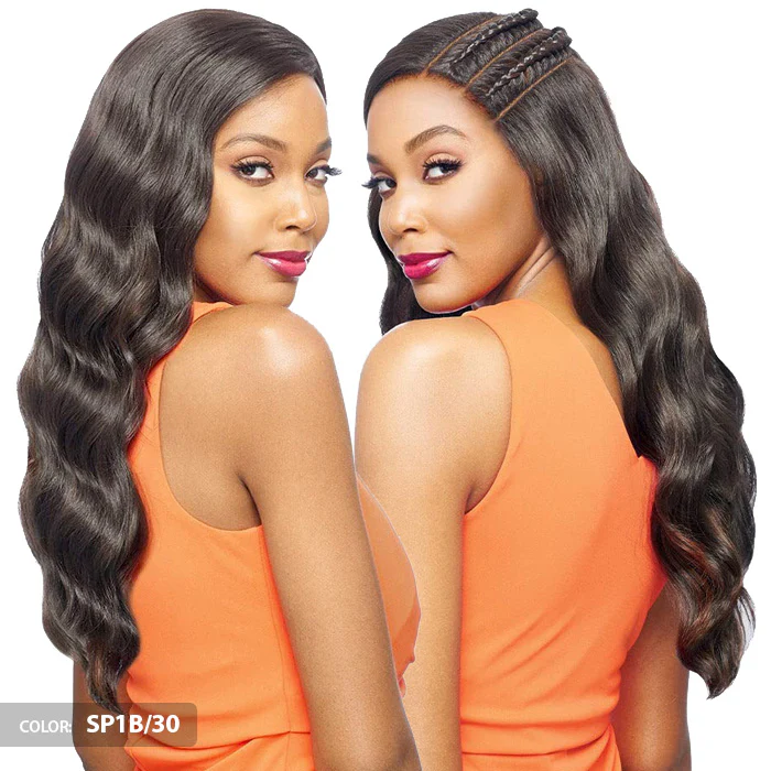 Vanessa Designer Lace Human Hair Blend Tops Triple 6" J-Part Lace Front Wig - TJ3 TIVO - Image 2