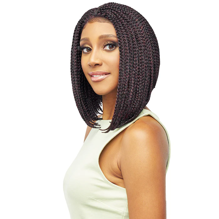 Vanessa Designer Lace Top Braid V-Line HD Lace Front Wig - TBV BOXY 16 - Image 2