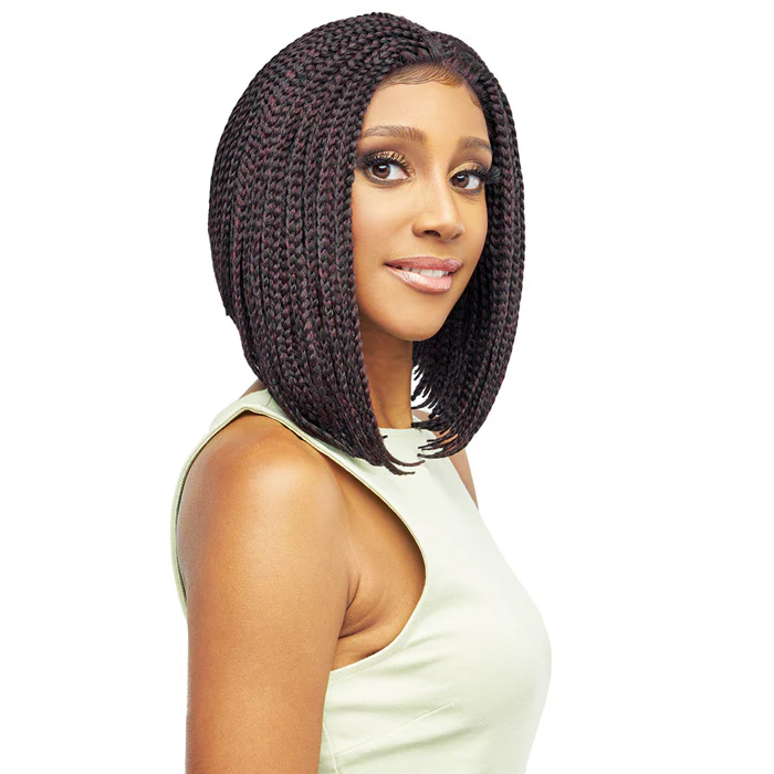 Vanessa Designer Lace Top Braid V-Line HD Lace Front Wig - TBV BOXY 16 - Image 3