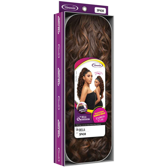 Vanessa Express Curl Drawstring Bundle Wrap Ponytail - STB DELLA - Image 5