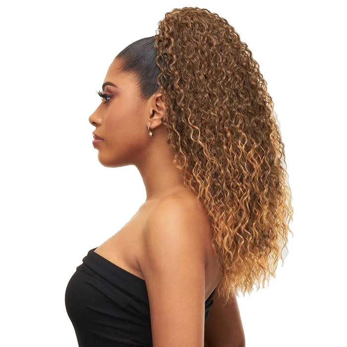 Vanessa Express Curl Hair Drawstring With Bundle Wrap Ponytail - STB MEDOW 20 - Image 2