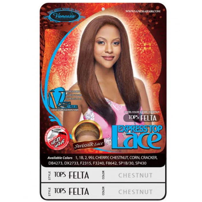 Vanessa Express Top Swissilk Lace Part Wig - TOPS FELTA - Image 4