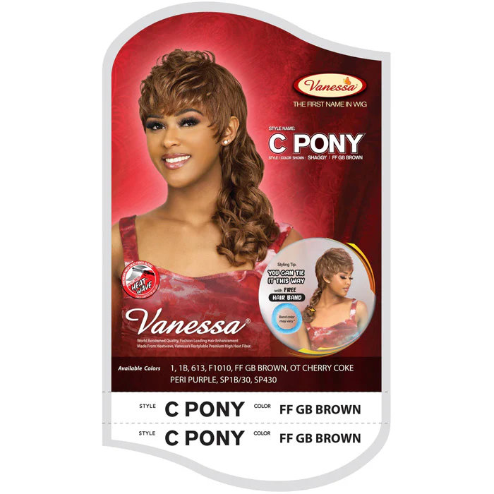 Vanessa Fashion Full Wig - C PONY - Image 3