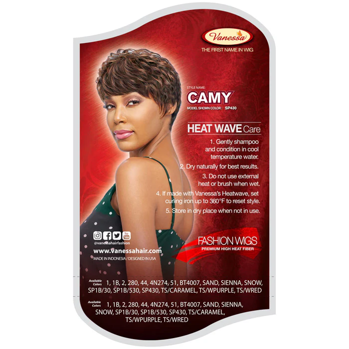 Vanessa Fashion Full Wig - CAMY - Image 4
