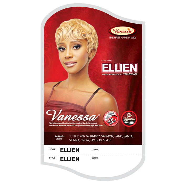 Vanessa Fashion Full Wig - ELLIEN - Image 3