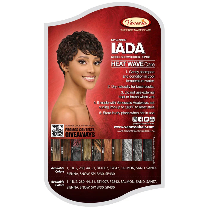 Vanessa Fashion Full Wig - IADA - Image 5
