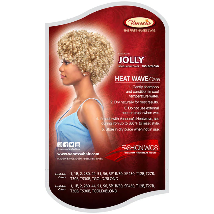 Vanessa Fashion Full Wig - JOLLY - Image 5