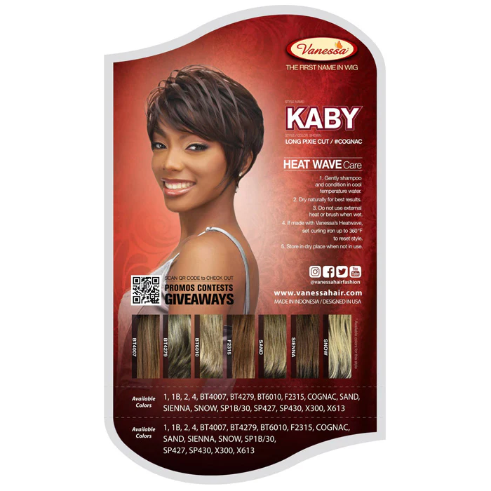 Vanessa Fashion Full Wig - KABY - Image 5