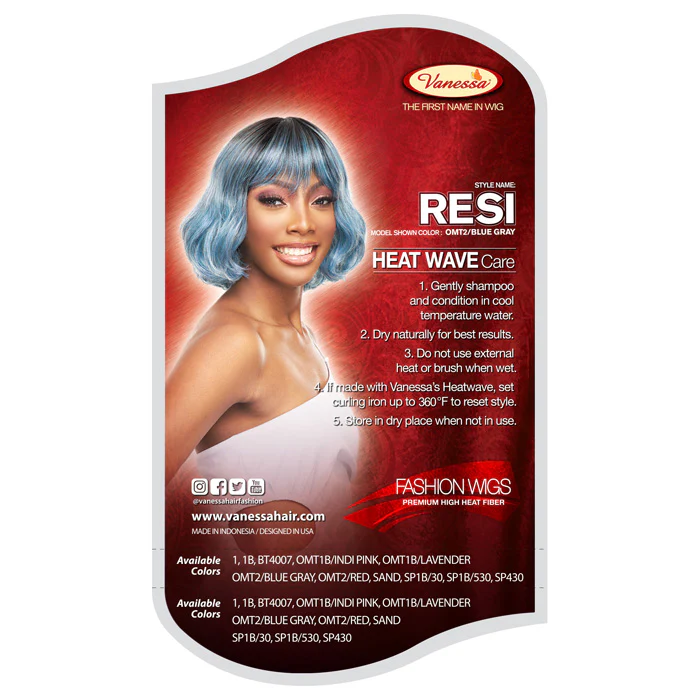 Vanessa Fashion Full Wig - RESI - Image 6