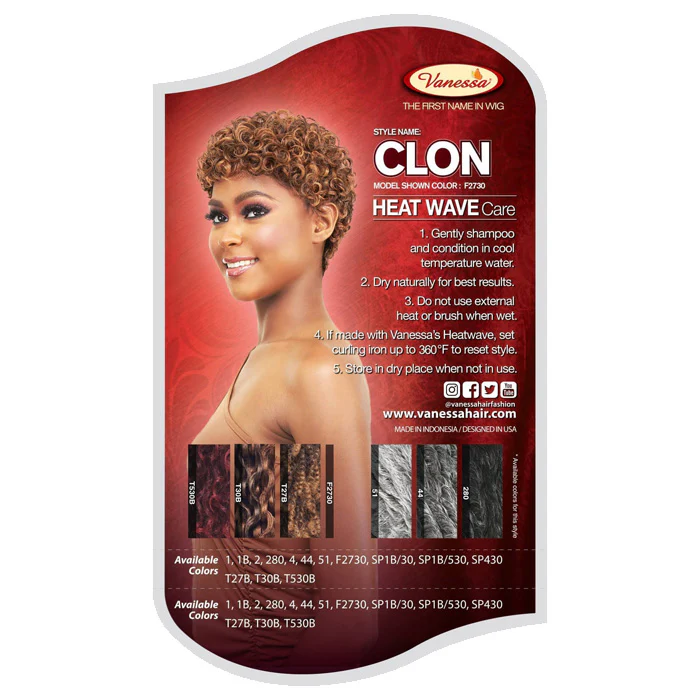 Vanessa Fashion Wigs Full Wig - CLON - Image 6