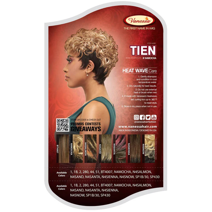 Vanessa Fashion Wig Full Wig - TIEN - Image 4