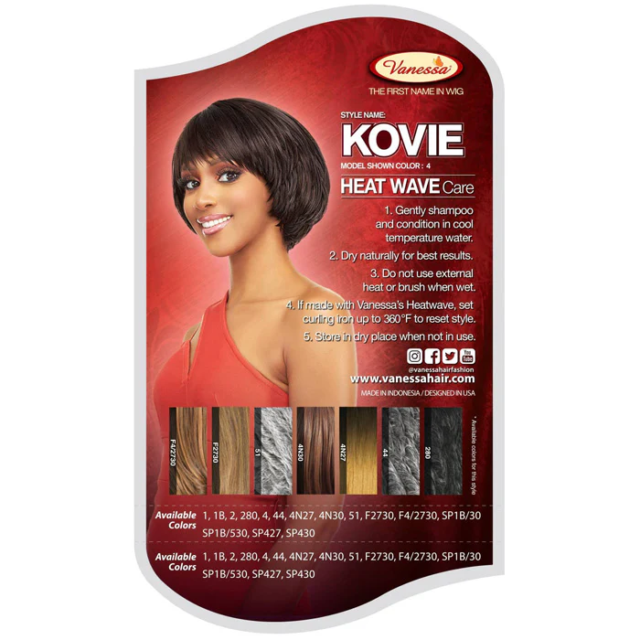 Vanessa Fashion Wig Synthetic Hair Wig - KOVIE - Image 4