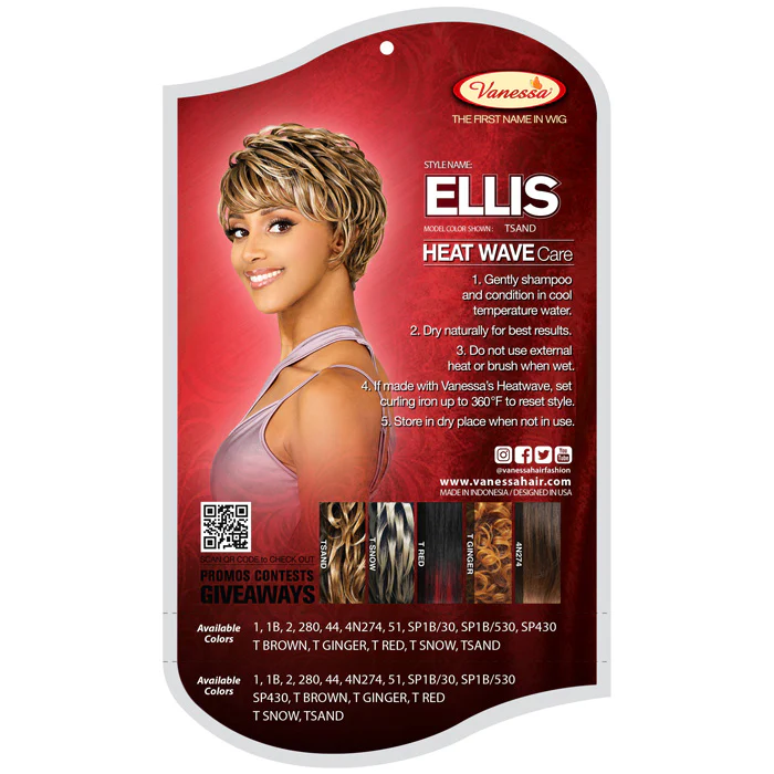 Vanessa Fashion Wigs Full Wig - ELLIS - Image 4