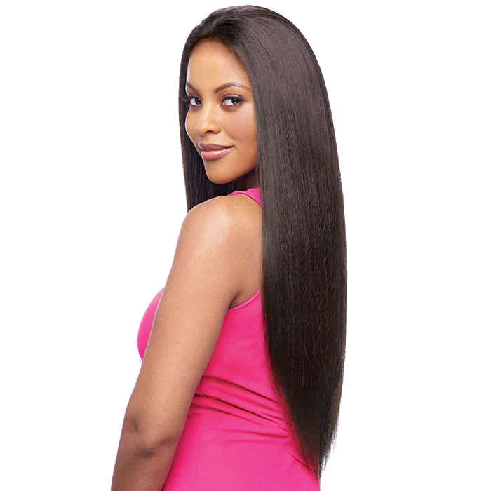Vanessa Honey Brazilian Human Hair Blend Tops Parting Lace Front Wig - THB MELROSE 35" - Image 2