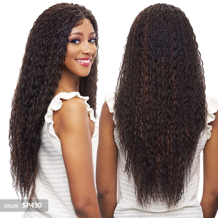 Vanessa Mist HD Deep Middle Part Lace Wig - INKY - Image 2