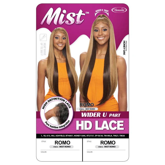 Vanessa Mist HD Lace Wider U-Part Wig - ROMO - Image 4