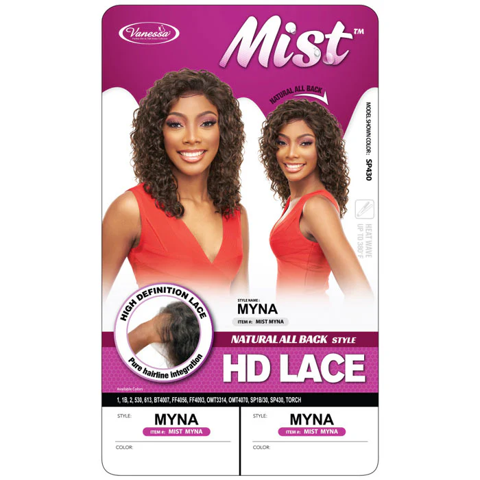 Vanessa Mist HD Natural All Back Lace Part Wig - MYNA - Image 4