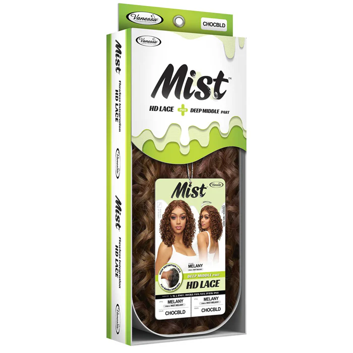 Vanessa Mist Synthetic Hair HD Lace Front Wig - MELANY - Image 6