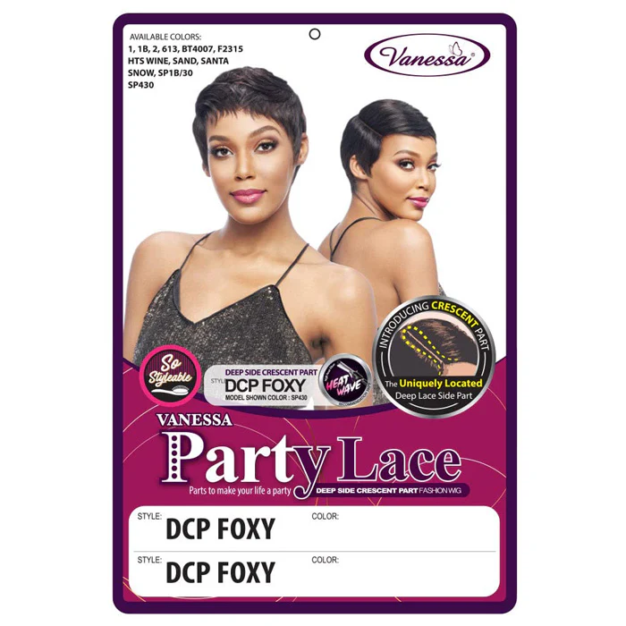 Vanessa Party Lace Crescent Deep Side Part Wig - DCP FOXY - Image 4