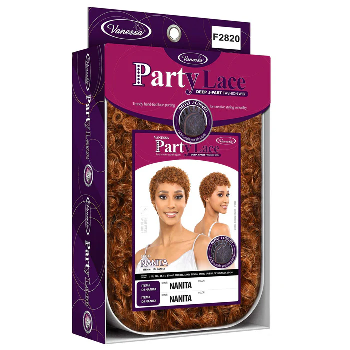 Vanessa Party Lace Deep J-Part Lace Front Wig - DJ NANITA - Image 6