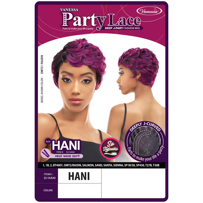 Vanessa Party Lace Deep J-Part Lace Wig - DJ HANI - Image 3