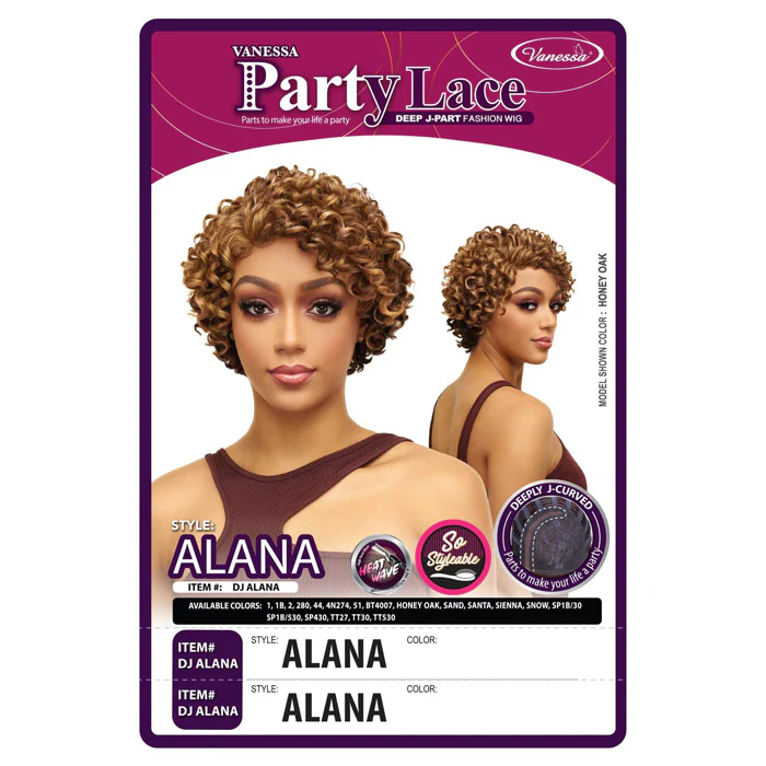 Vanessa Party Lace Deep J Part Wig - DJ ALANA - Image 5