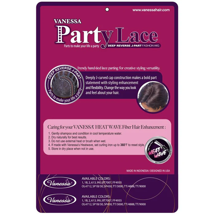 Vanessa Party Lace Deep Reverse J-Part Wig - DRJ JUNHEE - Image 6