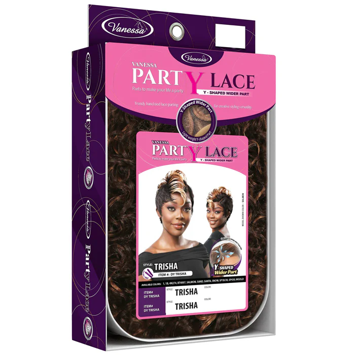 Vanessa Party Lace Y-Shaped Part Lace Wig - TRISHA - Image 7