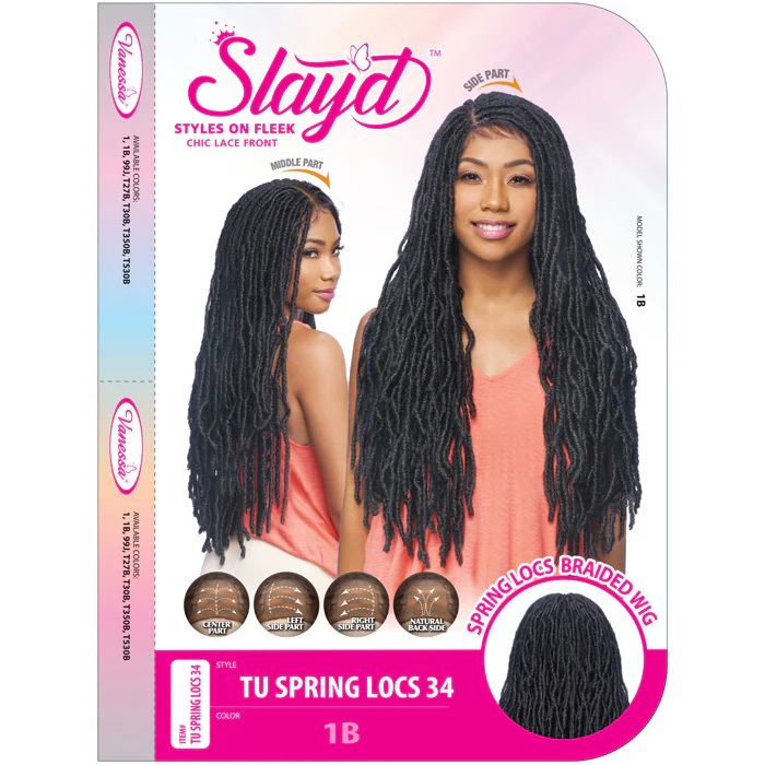 Vanessa Slayd Braided Lace Part Wig - TU SPRING LOCS 34 - Image 3