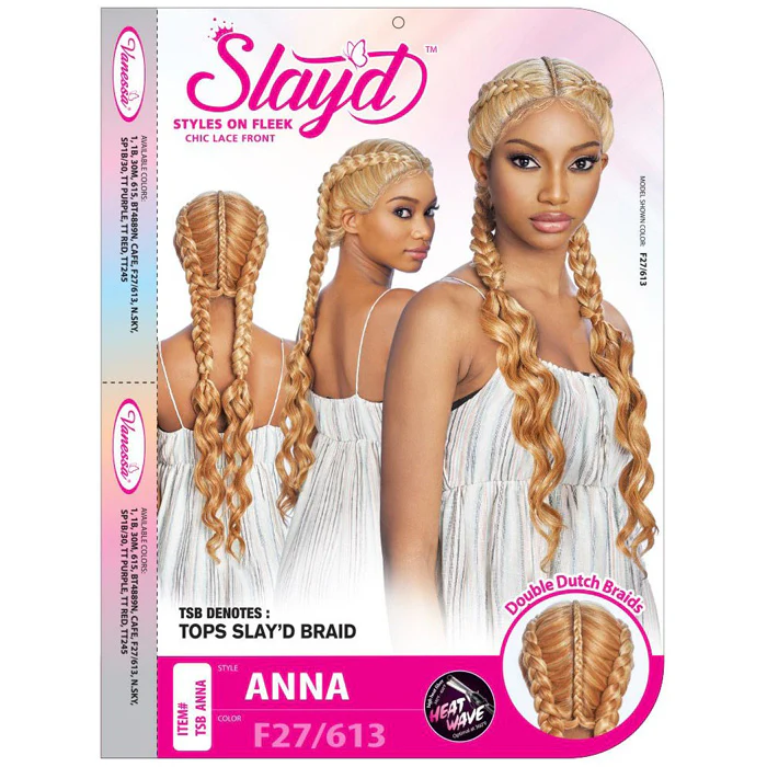 Vanessa Slayd Double Dutch Braid Lace Front Wig - TSB ANNA - Image 4