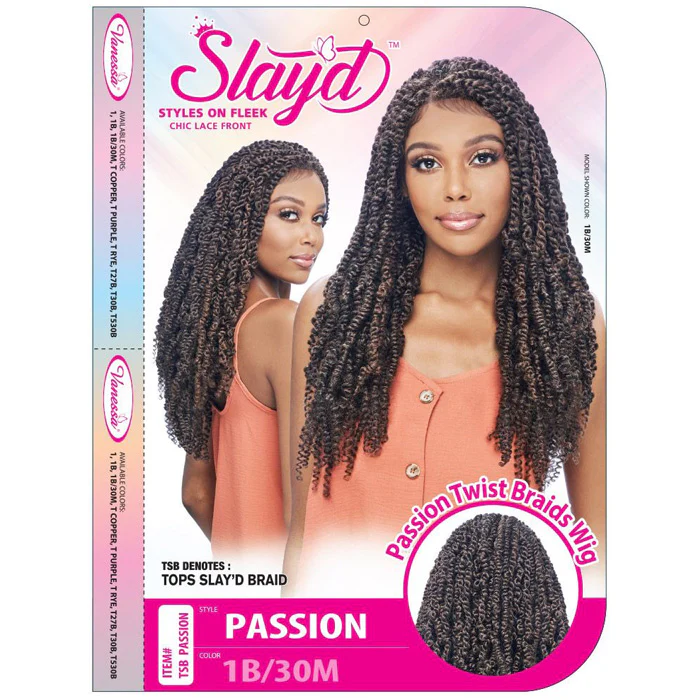 Vanessa Slayd Passion Twist Braid Lace Front Wig - TSB PASSION - Image 4