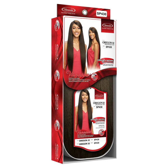 Vanessa Straight & Natural Fashion Full Wig - OREGON 32 - Image 6