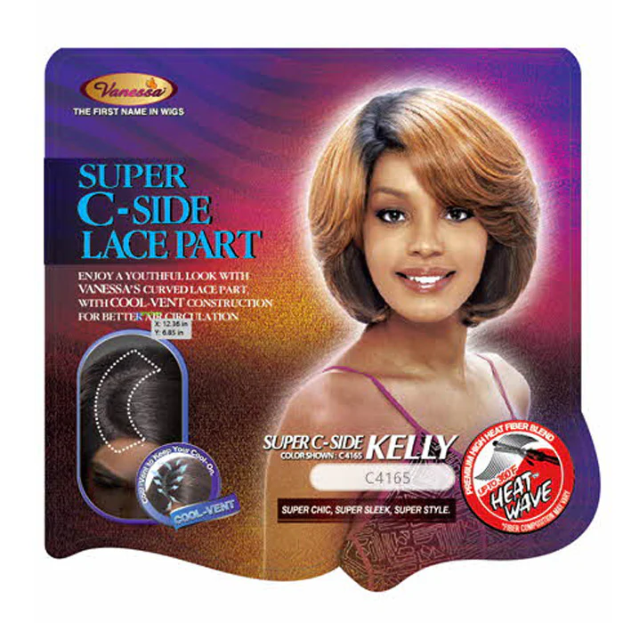 Vanessa Super C Side Lace front Part Wig - KELLY - Image 5