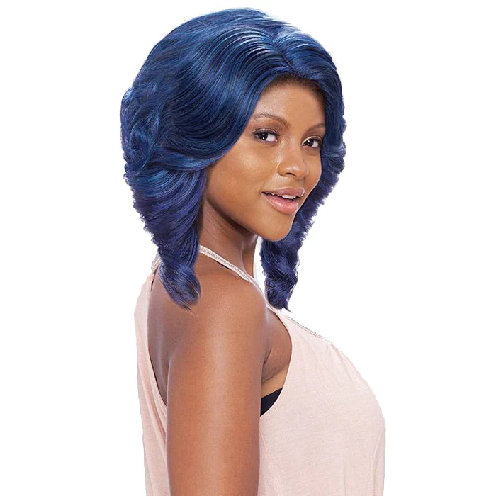 Vanessa Synthetic Super V Line C Side Lace Part Wig - SUPER VC SEVIN - Image 5